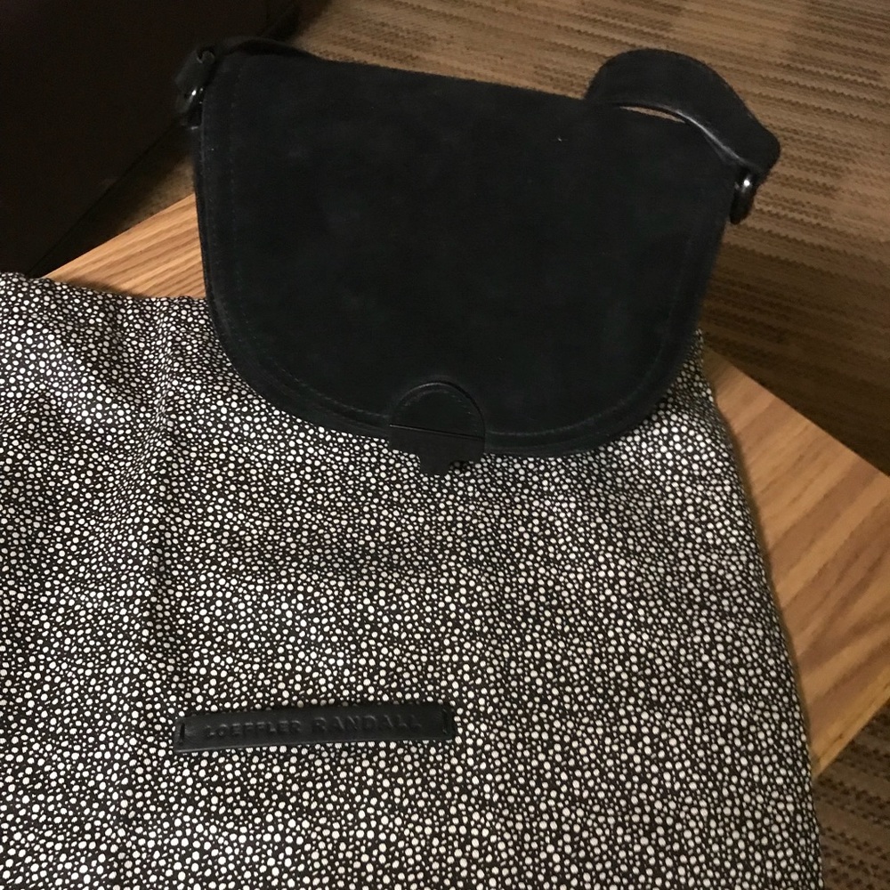 Loeffler Randall Suede saddle new with tags
